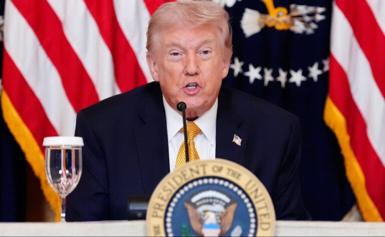 Donald Trump Iran war victory claims press conference