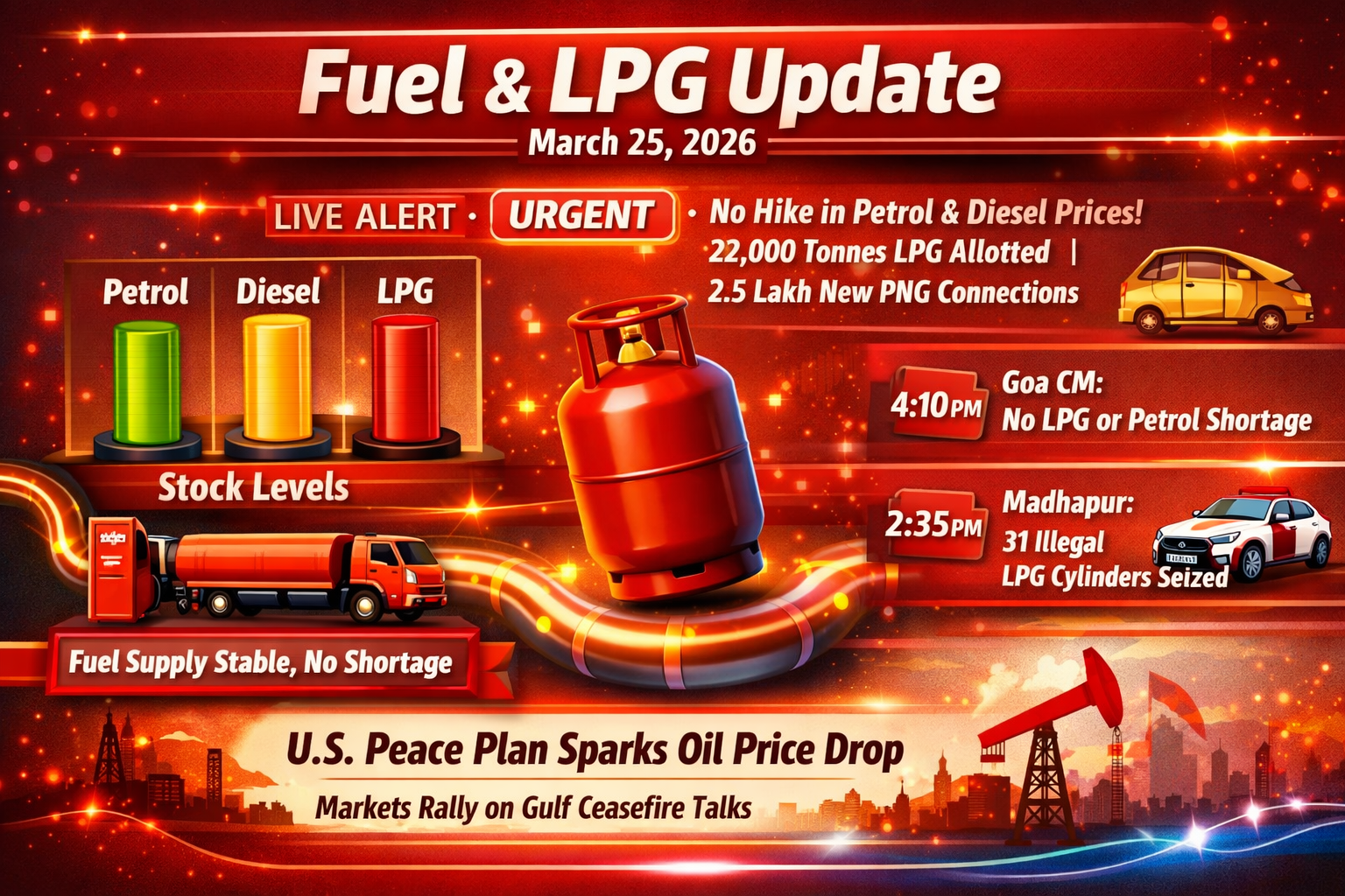 Fuel crisis LIVE: No increase in prices of petrol, diesel, says government Fuel crisis LIVE: No increase in prices of petrol, diesel, says government