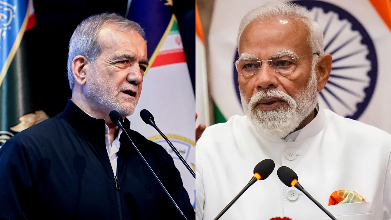 Amid Hormuz Crisis, PM Modi Calls Iran President, Urges Open Shipping Lanes