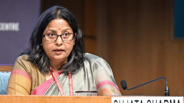 Joint Secretary of the Ministry of Petroleum and Natural Gas (MoPNG), Sujata Sharma. | Photo Credit: Shashi Shekhar Kashyap
