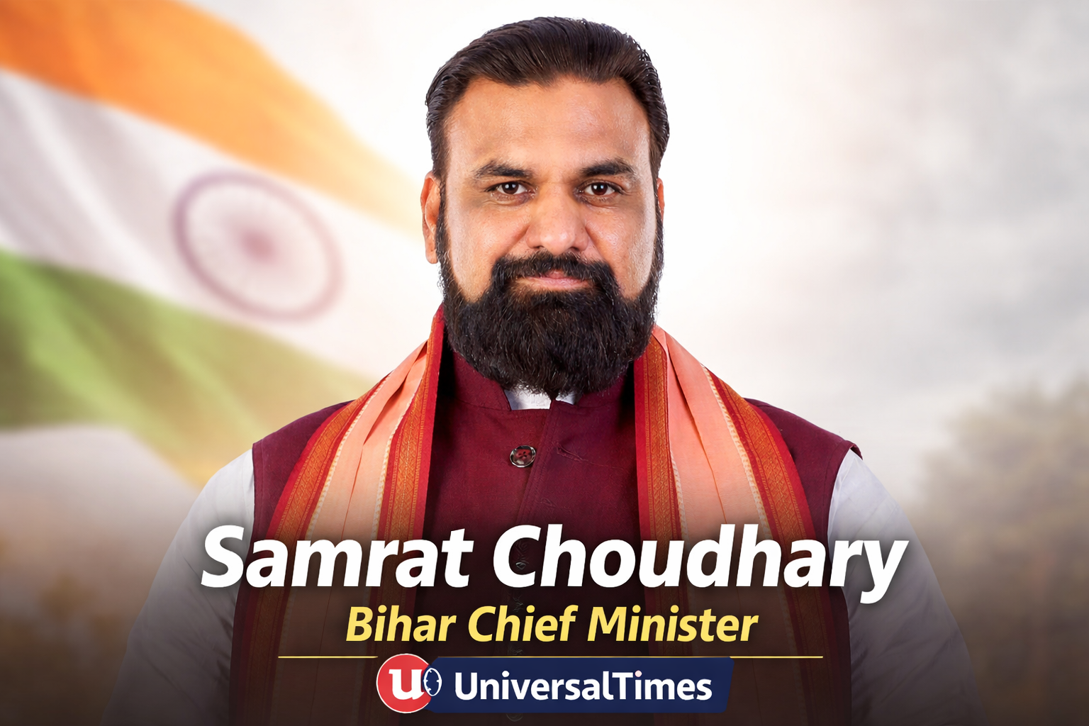 Samrat Choudhary Sworn In as Bihar’s First BJP Chief Minister