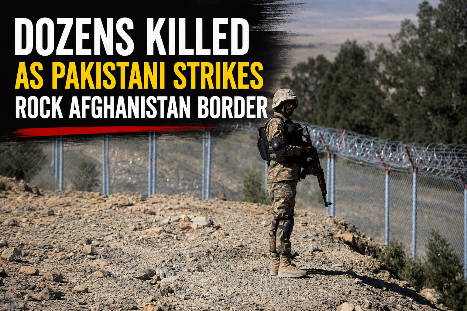Pakistani strikes in Afghanistan