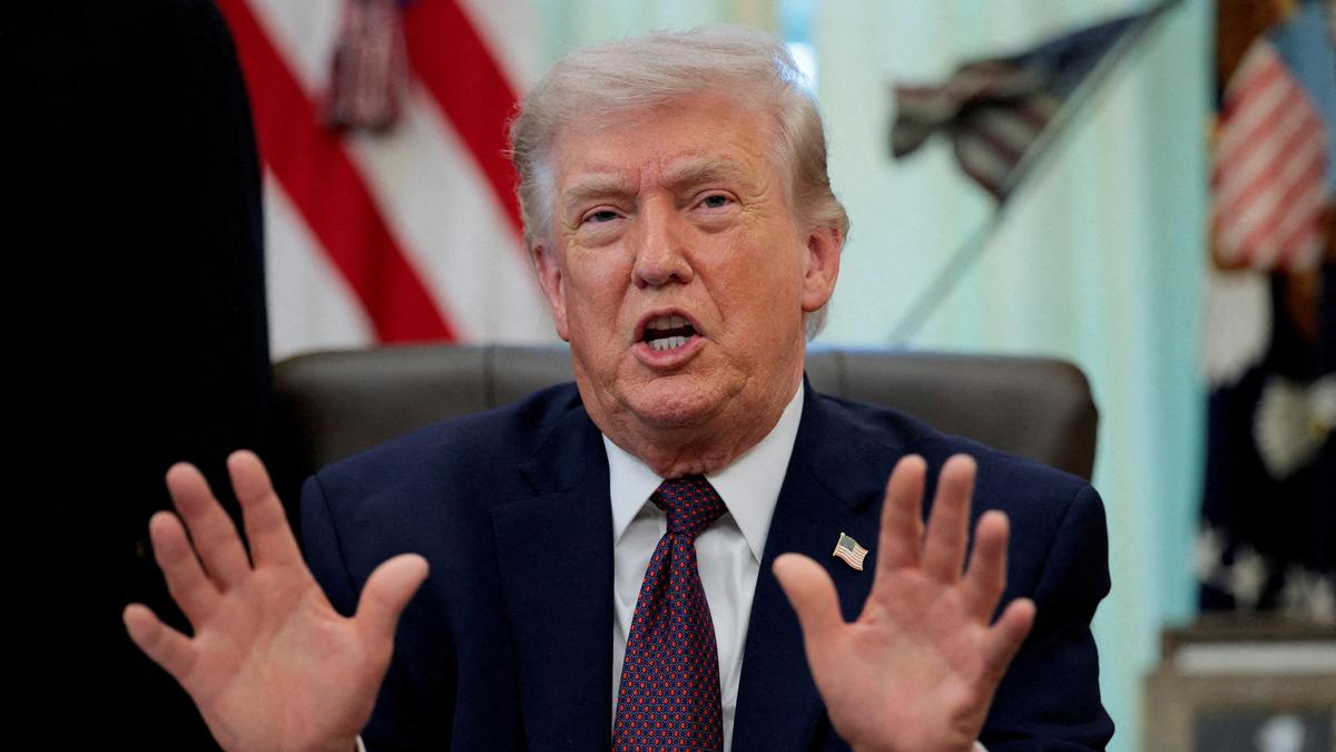 TRUMP SAYS TALKS WITH IRAN CONTINUE TRUMP SAYS TALKS WITH IRAN CONTINUE