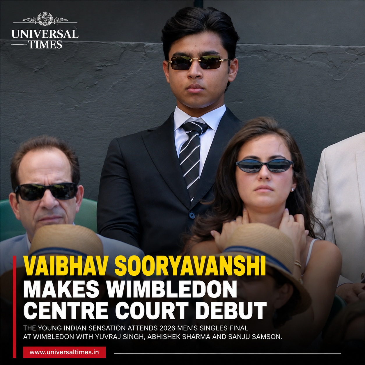Vaibhav Suryavanshi Makes Memorable Wimbledon Centre Court Debut